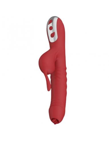 Armony - suck vibrador & succionador con lengua estimuladora burdeos