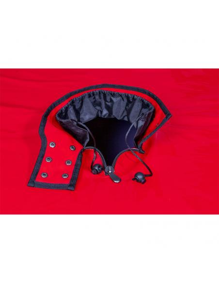 Secret dome - kink club cabina scandale negro & rojo