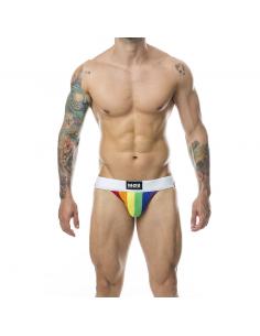 Mob - jock clasico stripe rainbow talla s 2