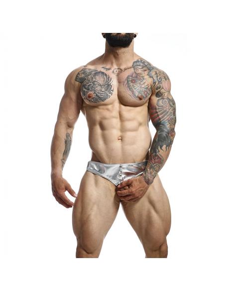 Mob - dngeon jockstrap anillo para el pene plateado talla única