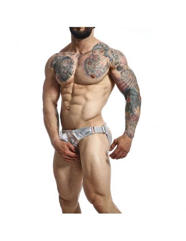 Mob - dngeon jockstrap anillo para el pene plateado talla única
