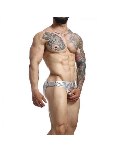 Mob - dngeon jockstrap anillo para el pene plateado talla única