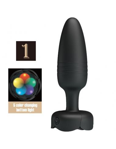 Pretty love - tarion plug anal con luz led 12.5 cm