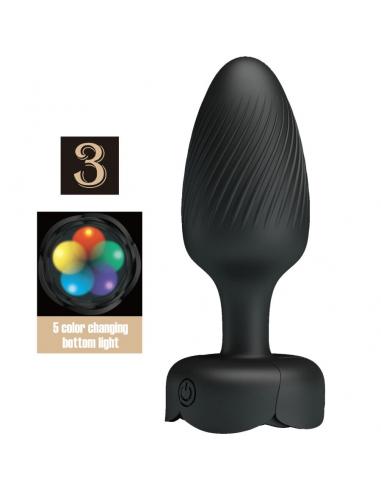 Pretty love - osborn plug anal con luz led 9.8 cm