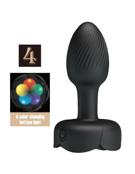 Pretty love - olman plug anal con luz led 8.8 cm