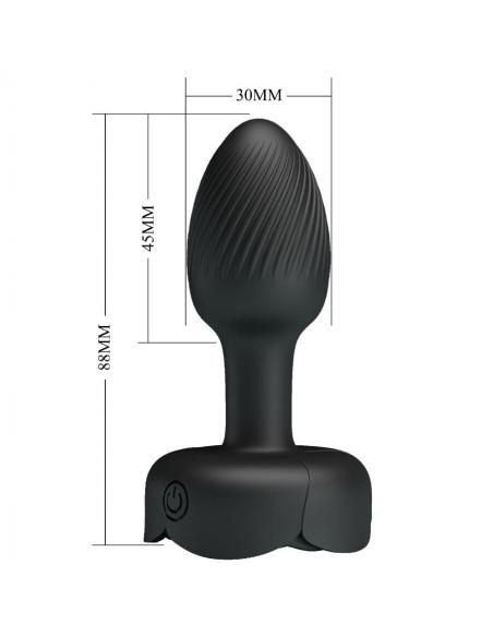 Pretty love - olman plug anal con luz led 8.8 cm