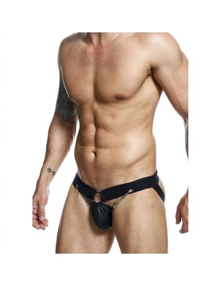 Mob - dngeon jockstrap de cadena negra talla única