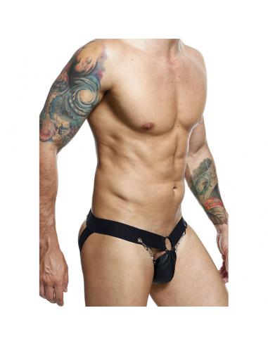 Mob - dngeon jockstrap de cadena negra talla única