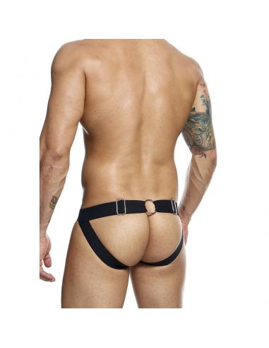 Mob - dngeon jockstrap de cadena negra talla única