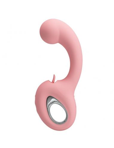 Pretty love - erynnyes vibrador punto g + estimulador clítoris 10 vibraciones rosa