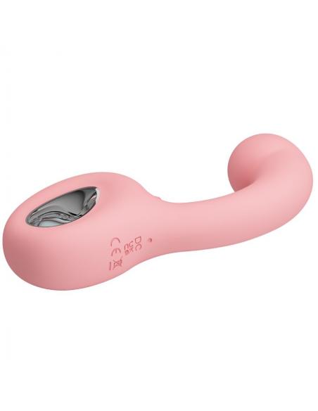 Pretty love - erynnyes vibrador punto g + estimulador clítoris 10 vibraciones rosa