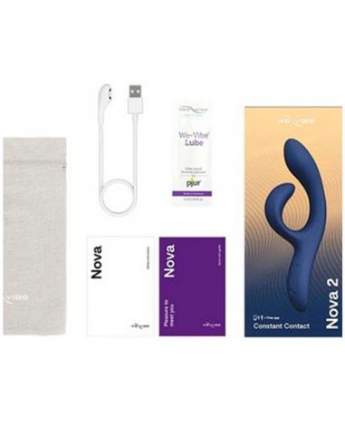 We-vibe - nova 3 vibrador rabbit azul medianoche