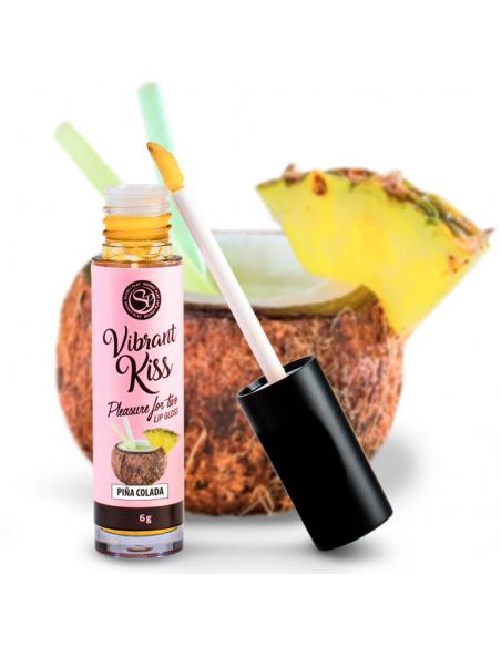 Secretplay - lip gloss vibrant kiss - piña colada