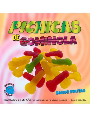 Diablo goloso - pichitas de gominola frutas