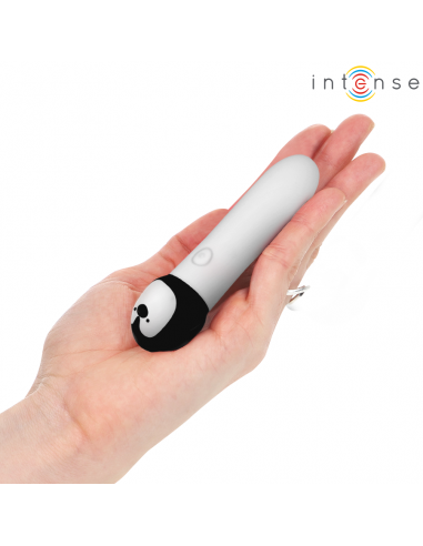 Intense - rico bala vibradora pingüino recargable usb 10 x 2.2 cm