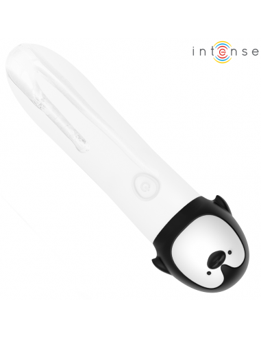Intense - rico bala vibradora pingüino recargable usb 10 x 2.2 cm