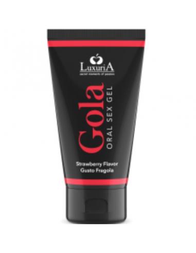 Intimateline luxuria - gola gel oral fresa 50 ml