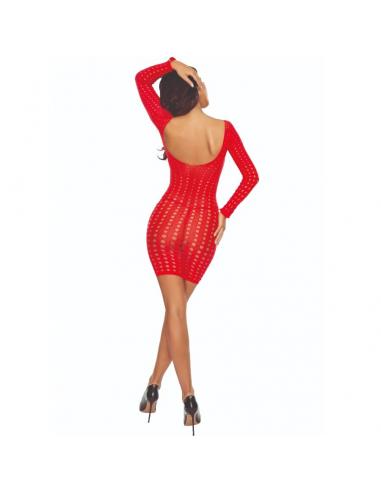 Passion - bs110 bodystocking puntos rojo