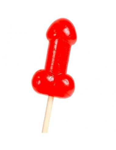 Secretplay - piruleta pene caramelo cereza con efecto calor picante