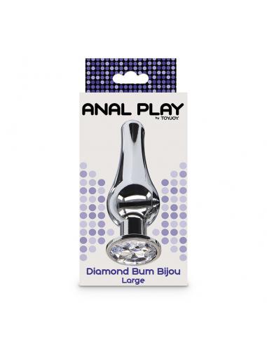 Plug Anal 'Diamante Bum Bijou' Toyjoy - Grand Modèle, Neuf, Garanti 2 Ans, Unisexe
