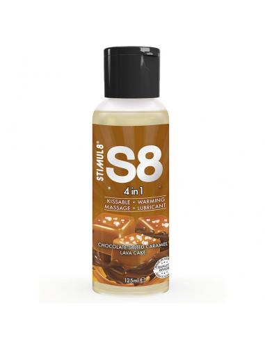 Stimul8 - s8 4 en 1 lubricante postre chocolate y caramelo salado 125 ml