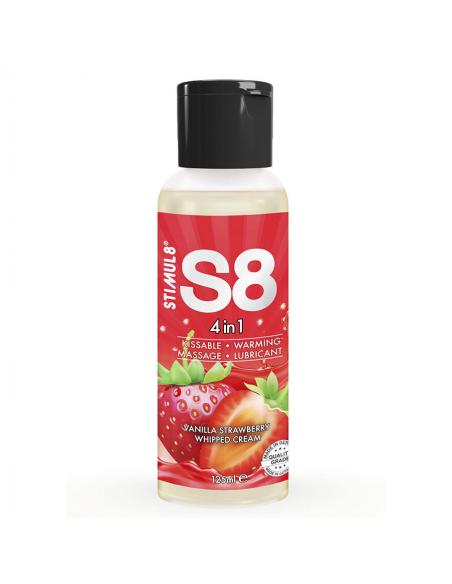 Stimul8 - s8 4 en 1 lubricante postre fresa 125 ml
