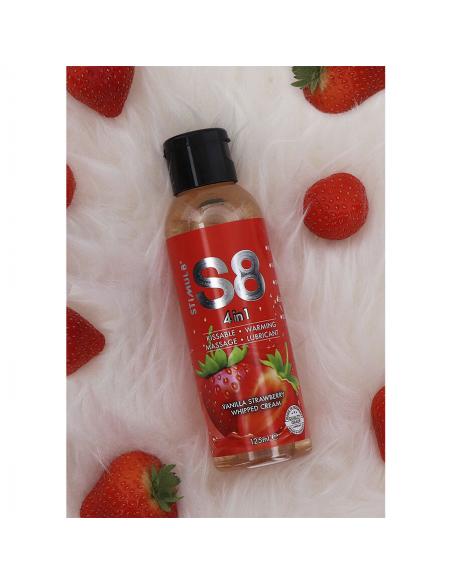 Stimul8 - s8 4 en 1 lubricante postre fresa 125 ml