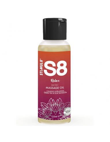 Stimul8 - s8 relax aceite de masaje té verde 125 ml