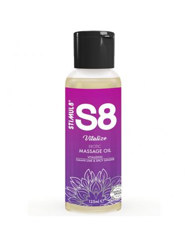 Stimul8 - s8 vitalize aceite de masaje lima 125 ml