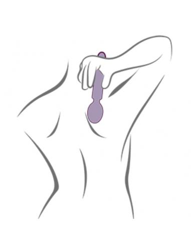 Rocks- off - oriel vibrador wand flexible fucsia