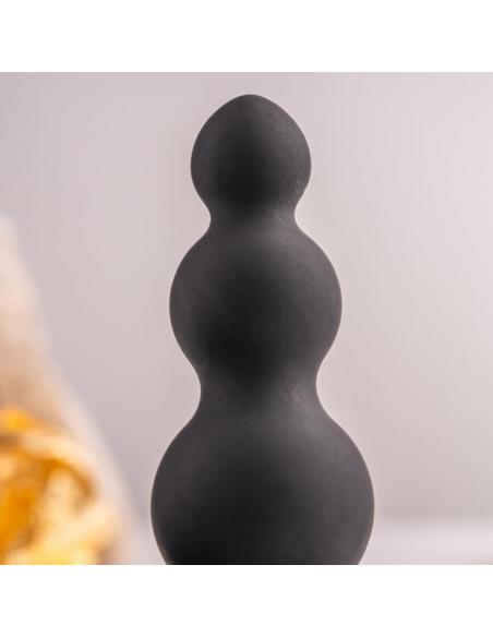 Rocks- off - petite sensations bubbles plug anal vibrador negro