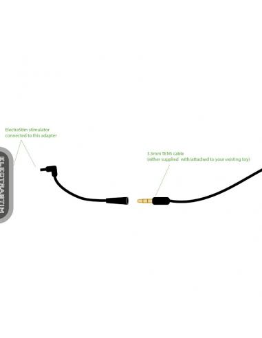 Electrastim - adaptador estándar a conector 3.5 mm