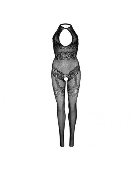 Leg avenue - bodystocking de red sin costuras talla única - negro