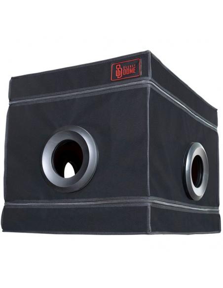 Secret dome - kink club la niche cabina negro & rojo