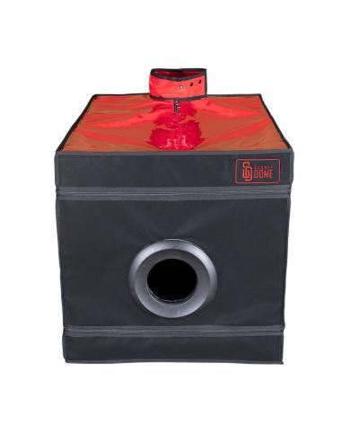 Secret dome - kink club la niche cabina negro & rojo