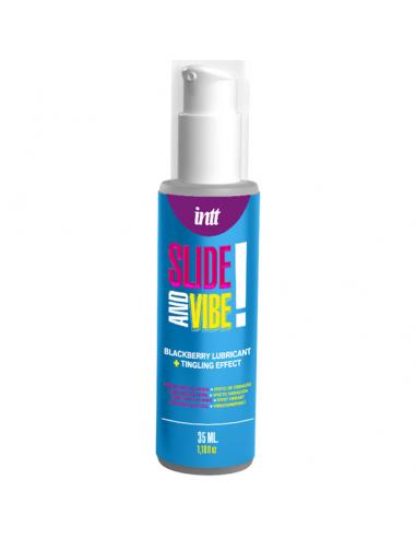 Intt releases - lubricante intimo besable base agua con efecto vibracion 35 ml