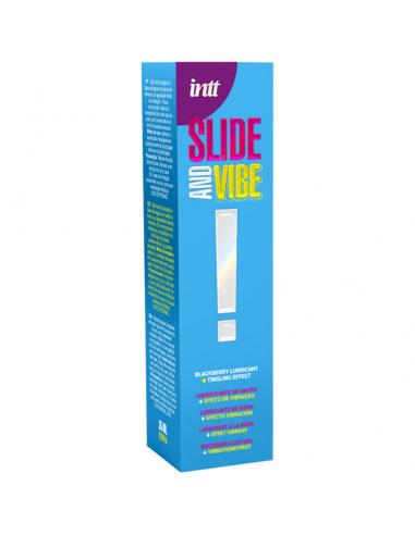 Intt releases - lubricante intimo besable base agua con efecto vibracion 35 ml