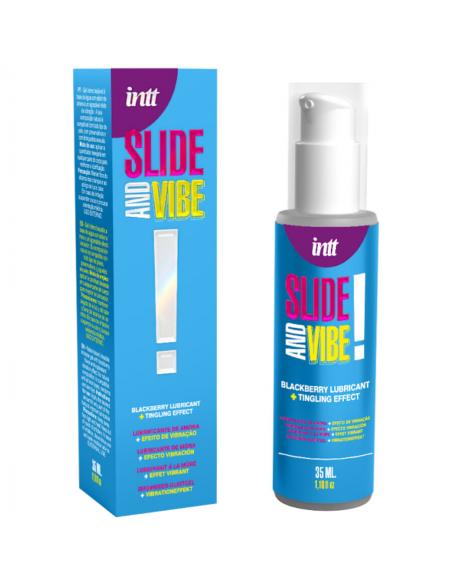 Intt releases - lubricante intimo besable base agua con efecto vibracion 35 ml