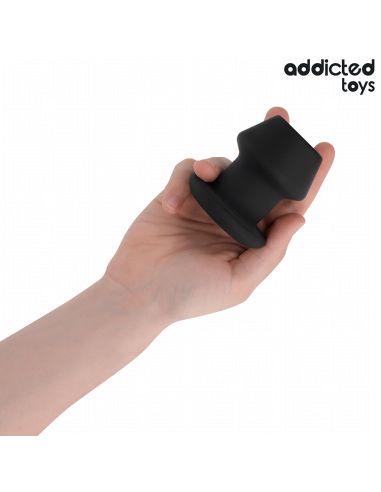 Addicted toys - plug anal hueco extrem silicona talla s 7,5 cm