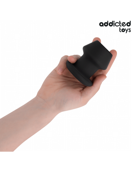Addicted toys - plug anal hueco extrem silicona talla s 7,5 cm