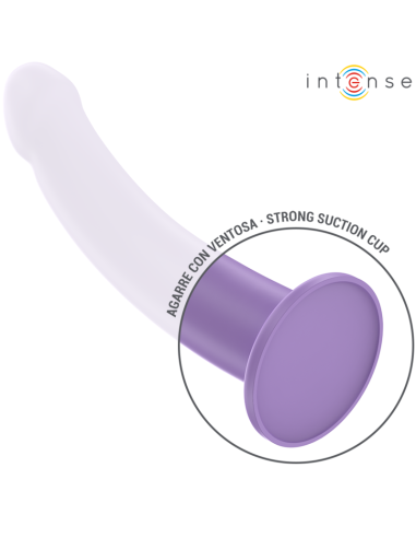 Intense - eddie vibrador 17,5 cm 10 vibraciones morado control remoto
