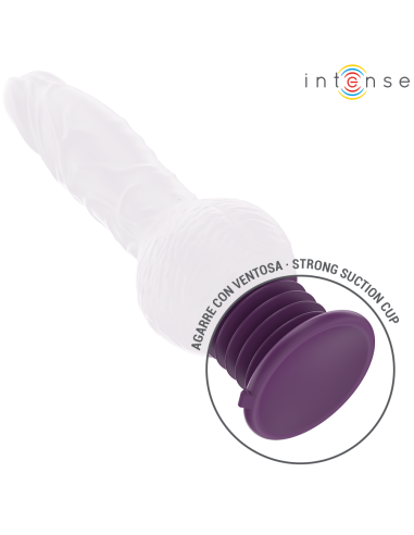 Intense - tatum vibrador multifunción con vibración up and down 24 cm morado