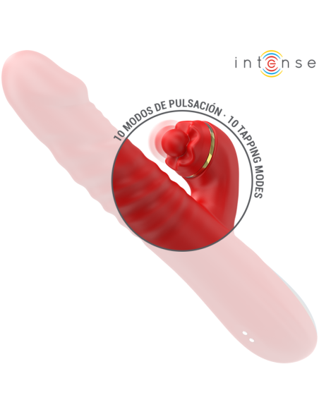Intense - thalia vibración & empuje & estimulación rojo