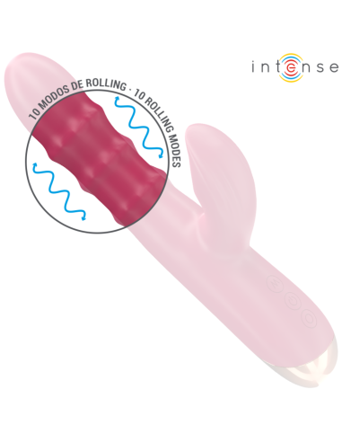 Intense - chloe vibrador multifunción 3 en 1 rojo