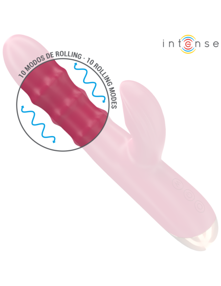 Intense - chloe vibrador multifunción 3 en 1 rojo