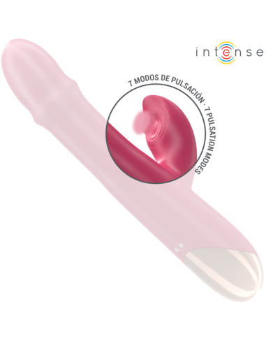 Intense - chloe vibrador multifunción 3 en 1 rojo