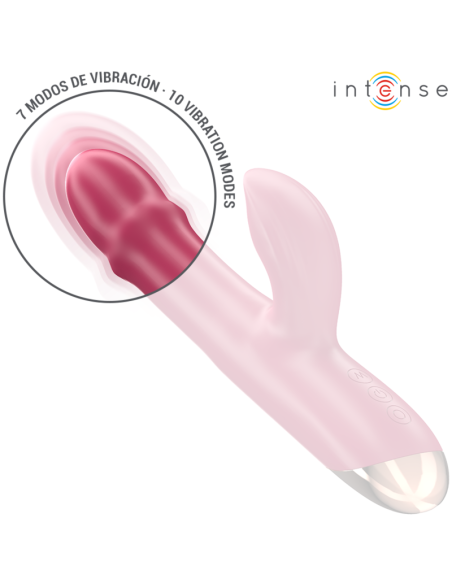Intense - chloe vibrador multifunción 3 en 1 rojo