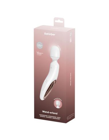 Satisfyer - wand erland masajeador vibrador blanco