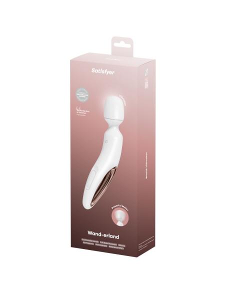 Satisfyer - wand erland masajeador vibrador blanco