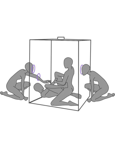 Secret dome - kink club cabina scandale morado